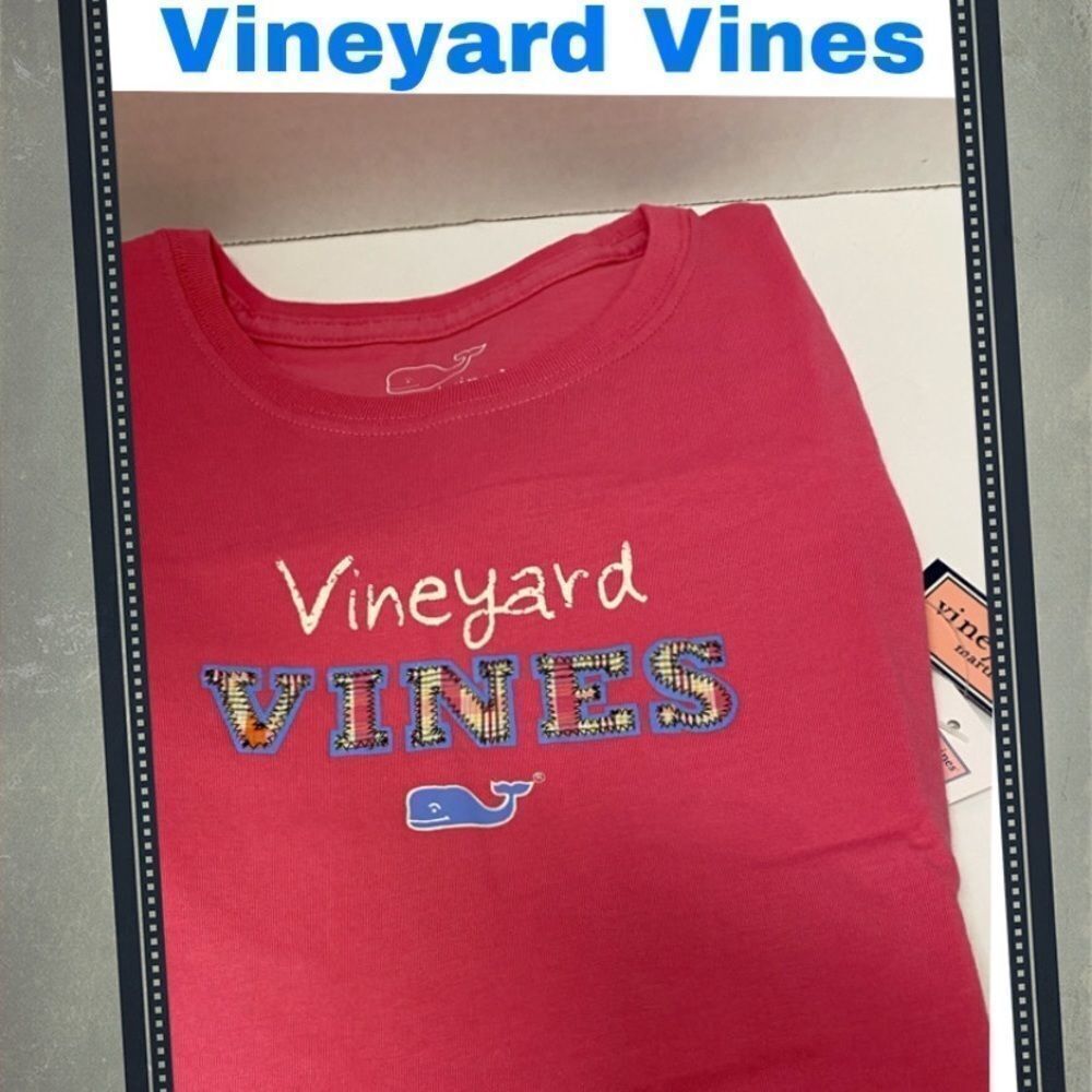NWT Vineyard Vines Girl’s LS Logo Shirt